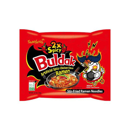 Samyang Buldak Hot Spicy Chicken Flavor Ramen 2xSpicy (140g)