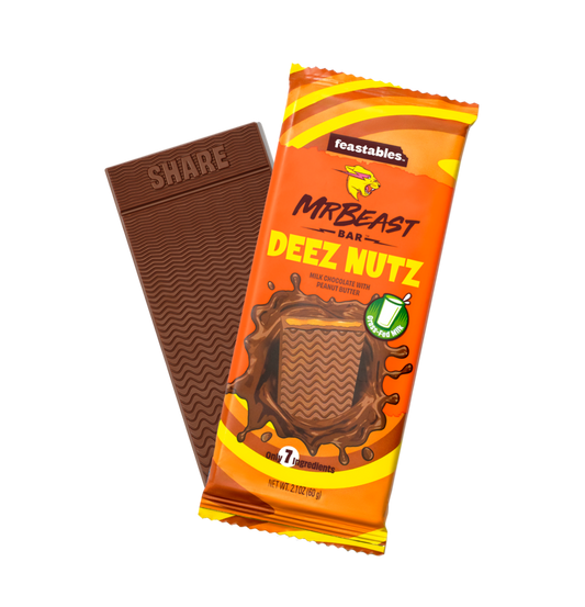 feastables MrBeast Deez Nutz Chocolate Bar (60g)