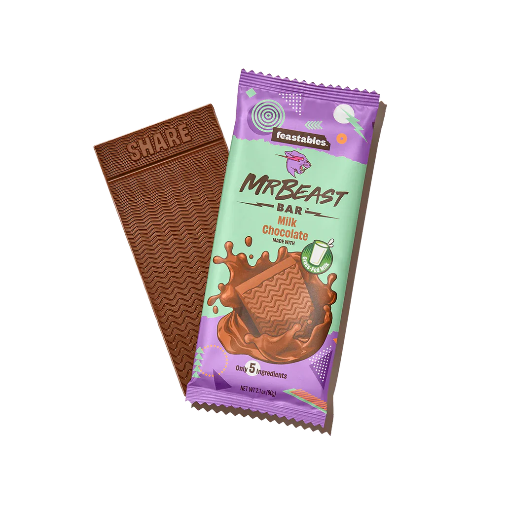 feastables MrBeast Milk Chocolate Bar (60g)