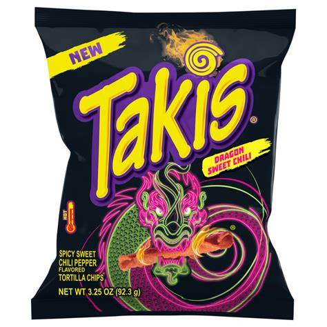 Takis Dragon Sweet Chili (92.3g)