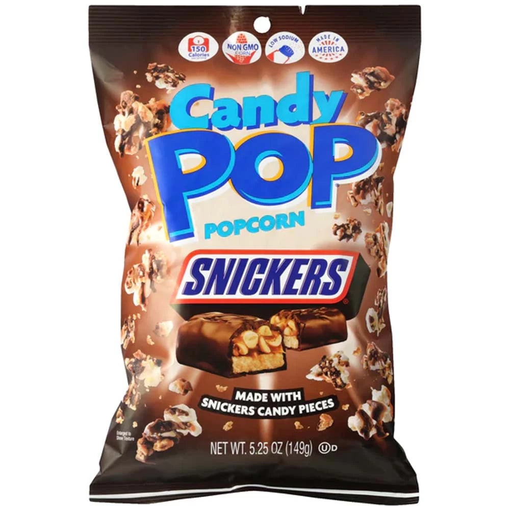 CANDY POP POPCORN SNICKERS (149G)