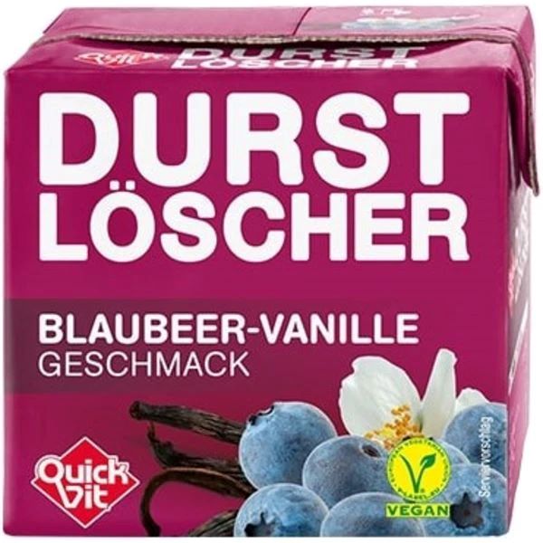 QuickVit - Durstlöscher Blaubeer-Vanille (500ml)